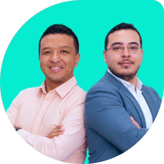uan Felipe Arenas (@al_dia_contador) y Andrés Torres